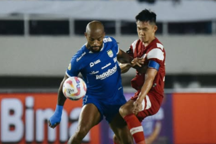 Persis Solo vs Persib Bandung saat berhadapan pada pekan ke-17 Liga 1 2024/2025 Minggu (29/12/2024) malam.