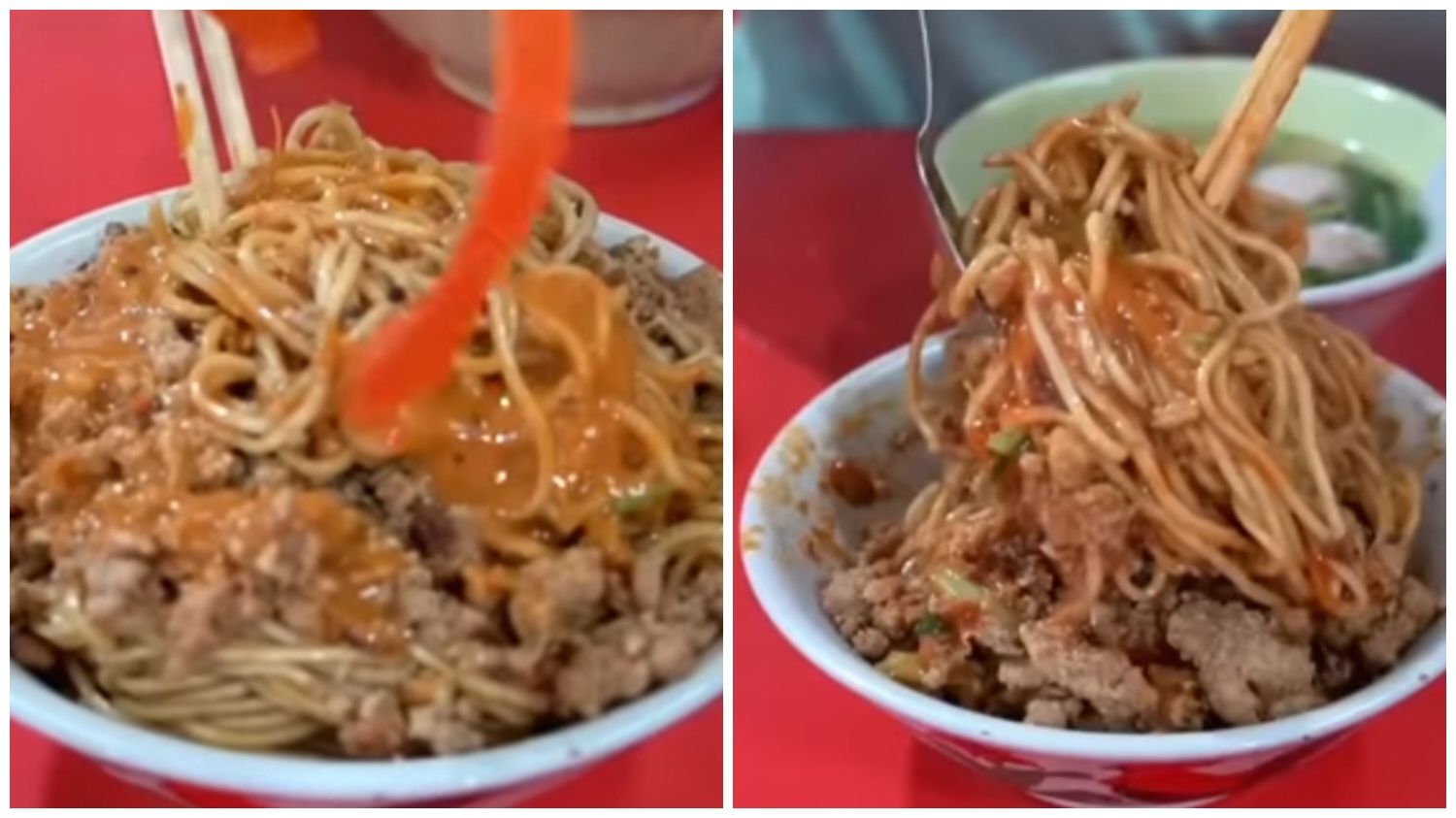 Mie Ayam Bangka AL di Bogor enak dan mengenyangkan.