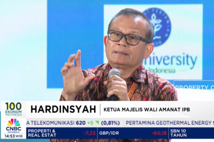 Prof. Hardinsyah, Guru Besar Ilmu Gizi di Fakultas Ekologi Manusia (Fema) IPB University