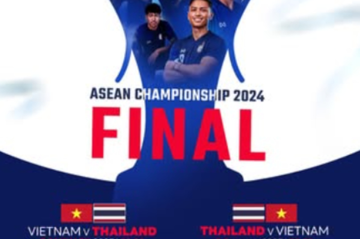 Jadwal final AFF 2024 mempertemukan Vietnam vs Thailand.