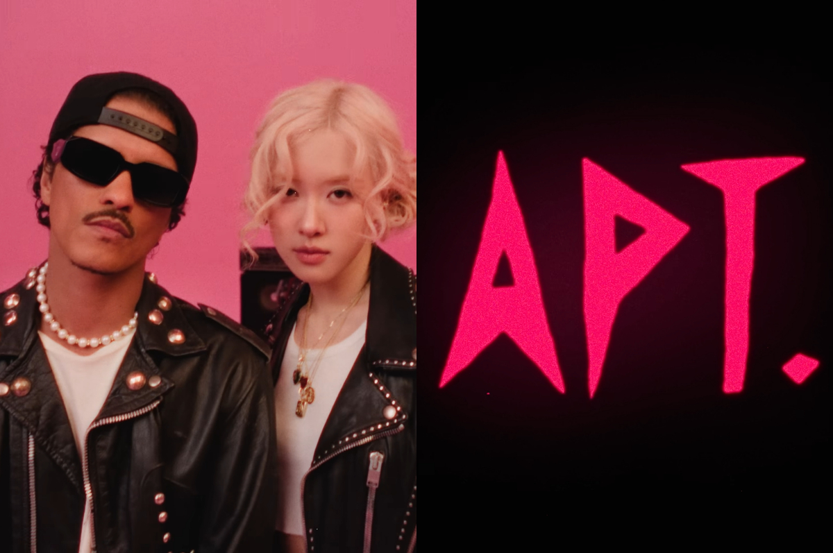 APT. Rose ft. Bruno Mars masuk Billboard Hot 100 selama 10 minggu berturut-turut.