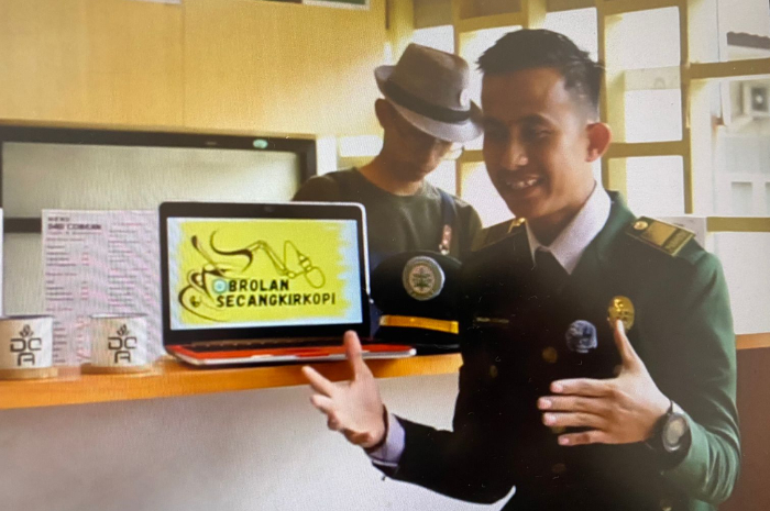 Maulana Ozi Zamzami, salah satu mahasiswa Polbangtan Bogor yang magang di Petrokimia Gresik.