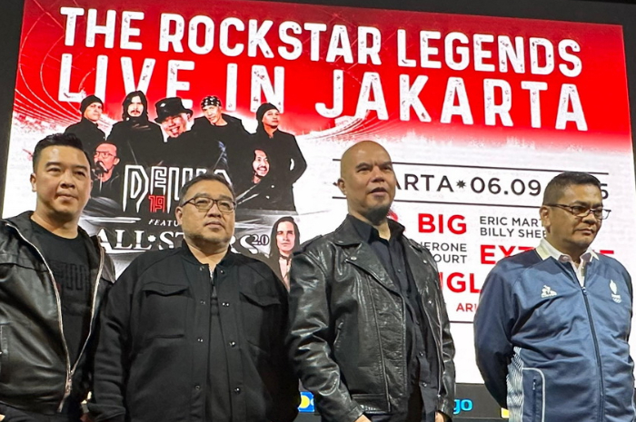 KONPERS: Penjelasan Ahmad Dhani soal konser Dewa 19 diundur.