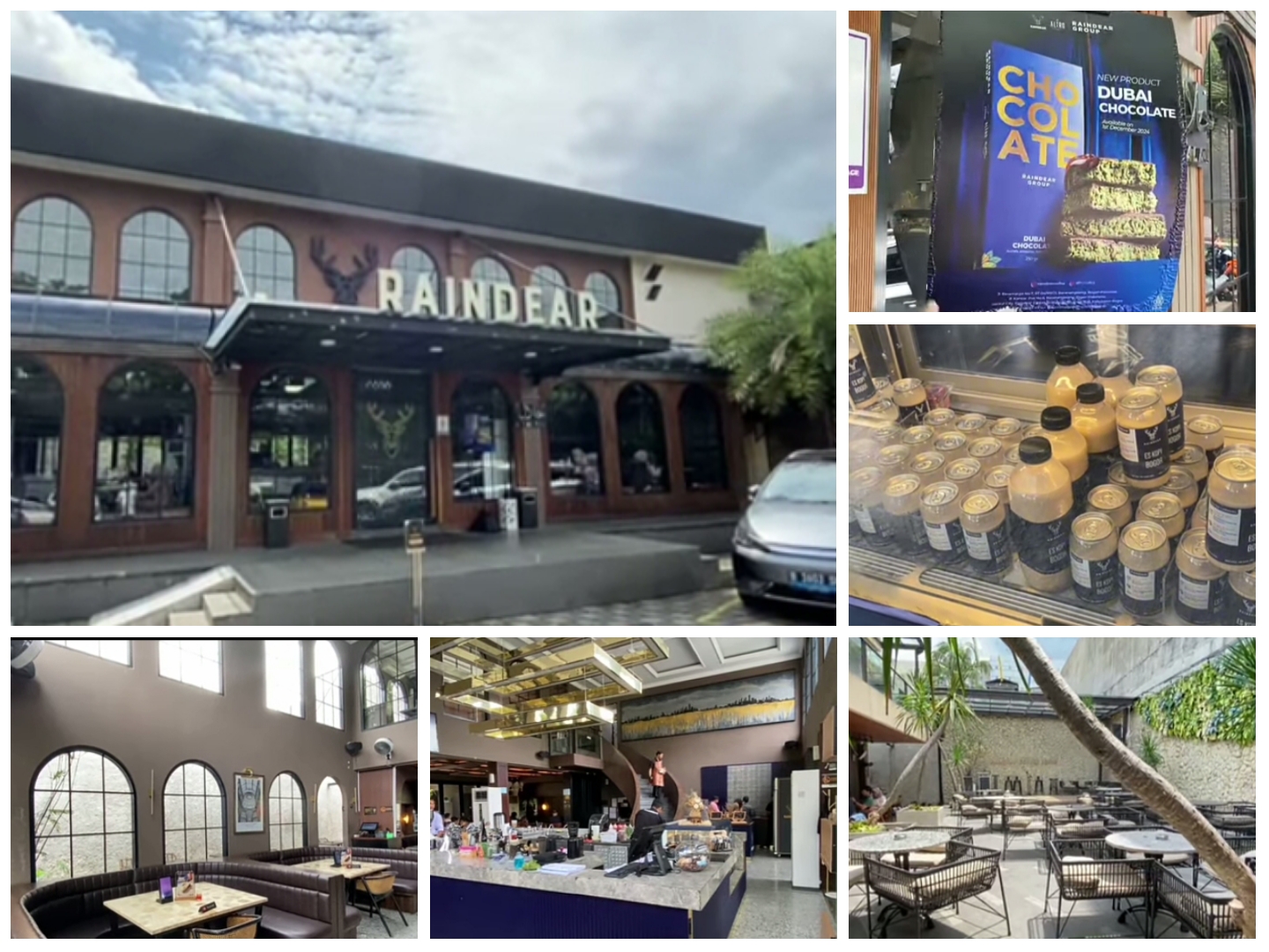 Raindear Coffee & Kitchen di Kota Bogor menyuguhkan salah satu menu yang lagi viral yakni coklat dubai.
