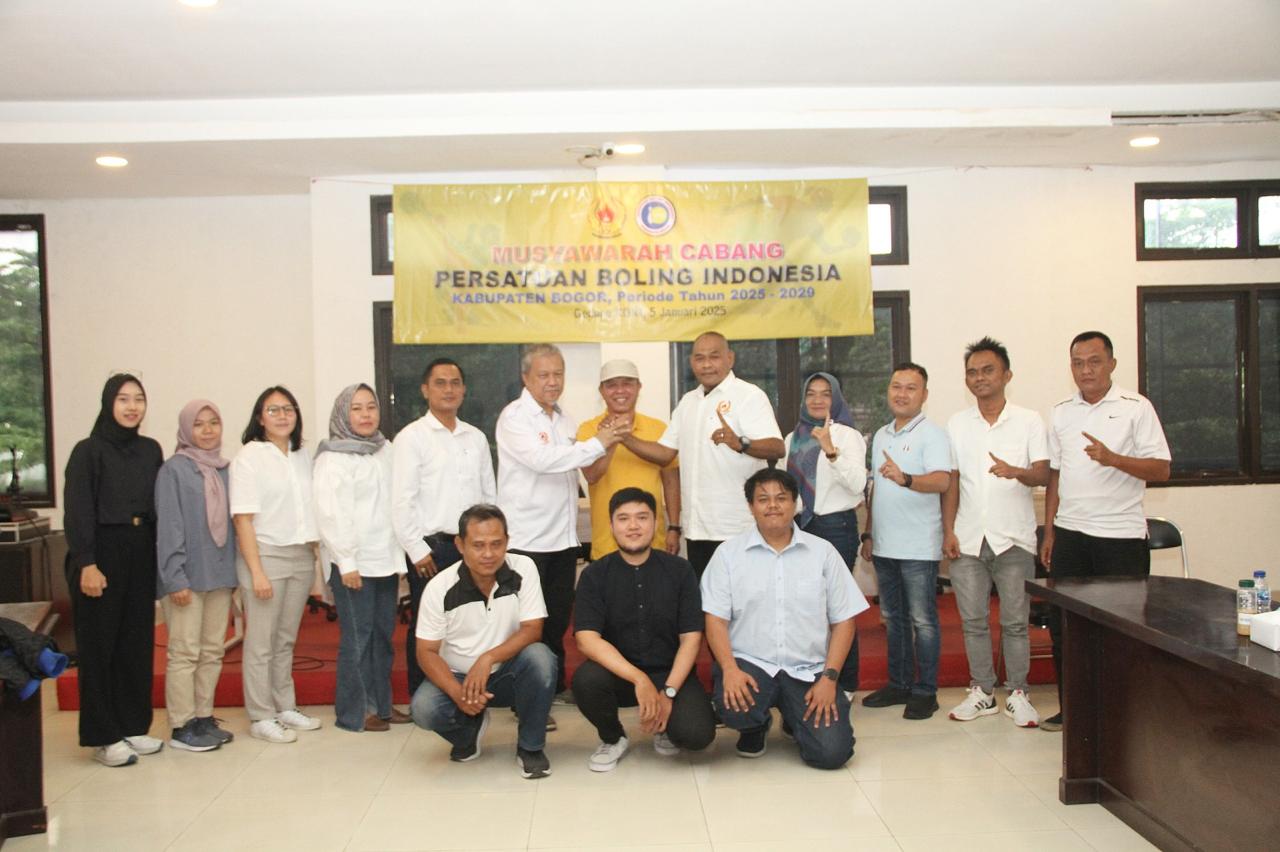 Ismail terpilih sebagai Ketua Persatuan Bowling Indonesia (PBI) Kabupaten Bogor.