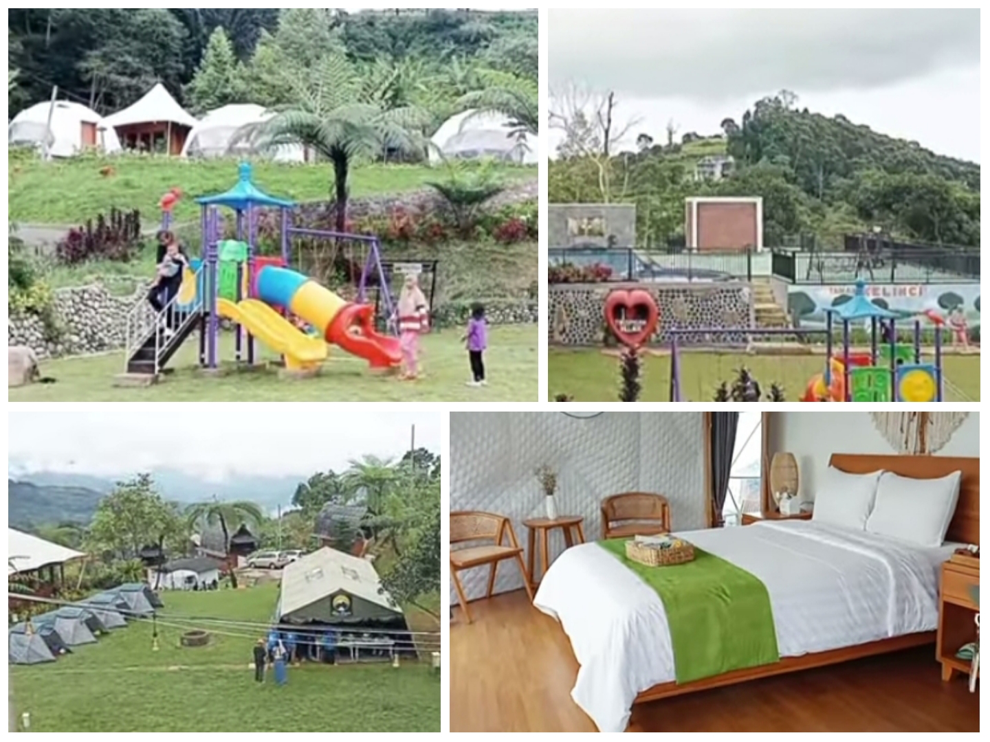View Lokasi Tiris Pisan Village Puncak 2 Bogor.