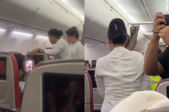 Penumpang pesawat Batik Air viral karena dikabarkan tidak mau memakai sabuk pengaman.