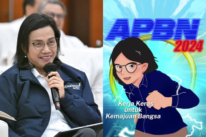 Menteri Keuangan Sri Mulyani mengungkapkan terkait APBN 2024.