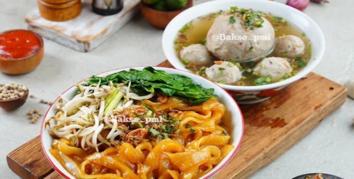 Salah satu menu best seller Bakso PMI Bogor