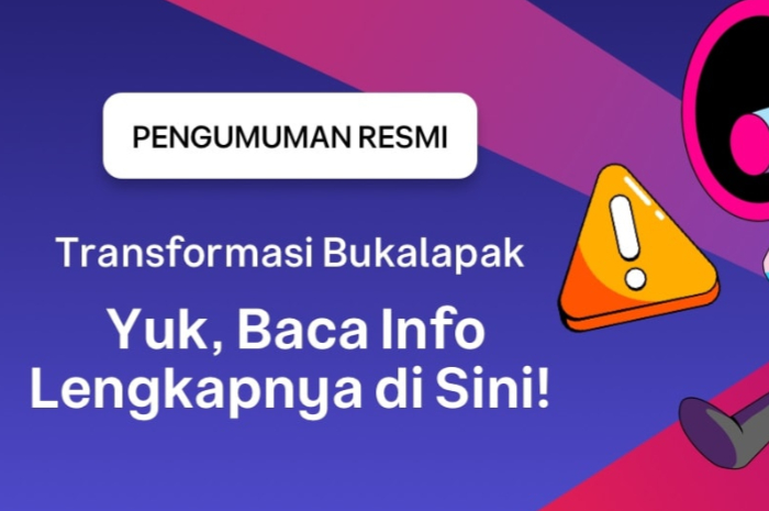 Bukalapak melakukan transformasi dengan menutup layanan marketplace.