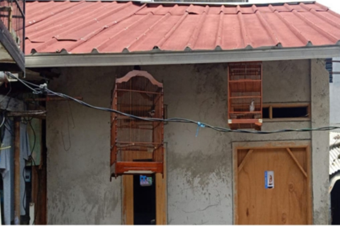 Salah satu rumah hasil bansos RTLH 2024 di Kota Bogor.