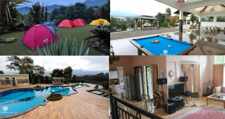 Fasilitas lengkap dan mewah yang ada di Villa Castle 3 Puncak Bogor