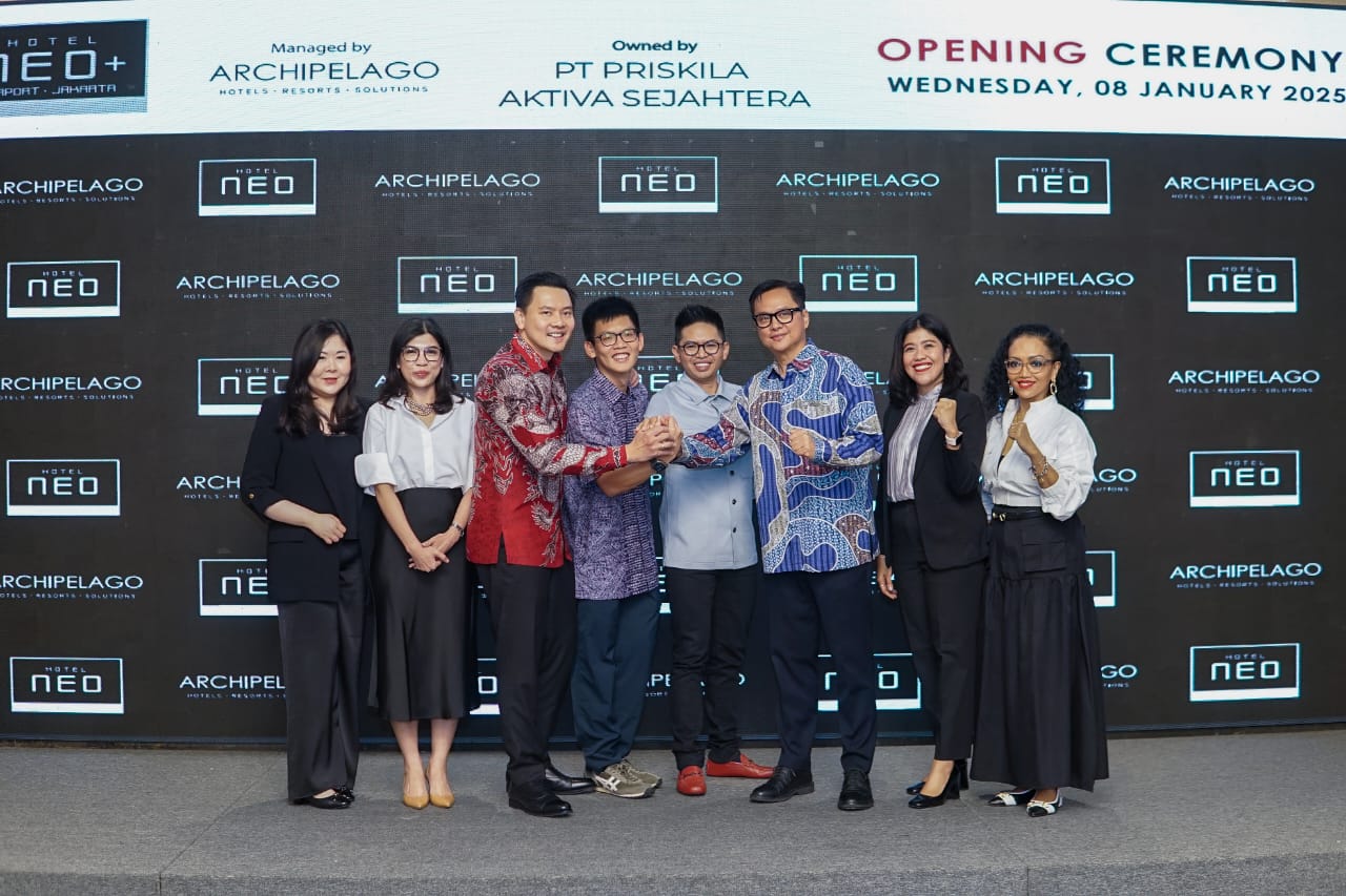 Hotel Neo+ Airport Jakarta, pertama dari merek Neo+ di wilayah Tangerang, secara resmi dibuka pada 8 Januari 2025.