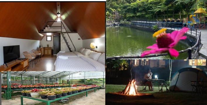 Staycation di kawasan Kaki Gunung Salak Bogor dengan view menawan yang bikin kamu main santai