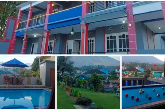 Villa Larosse penginapan mudah di Puncak Bogor.