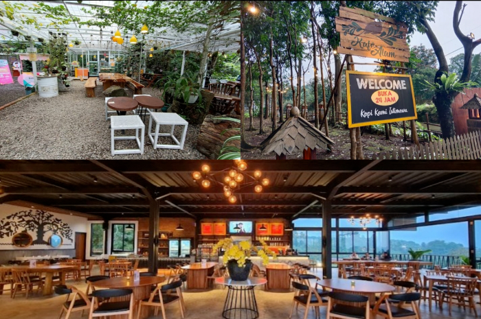 Ilustrasi kafe dan restoran yang di Bogor.