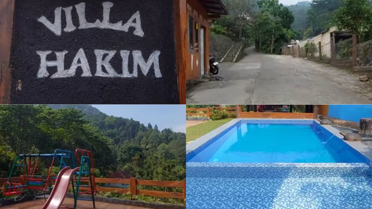 Villa Hakim 2 penginapan nyaman cocok untuk tempat acara keluarga.