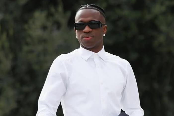 Pemain Real Madrid Vinicius Junior.