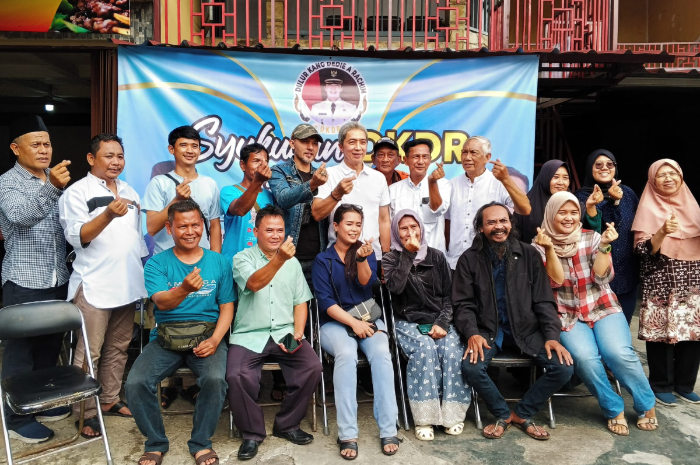 Peresmian dan syukuran sentra kuliner DKDR di Taman Cimanggu, Kota Bogor.