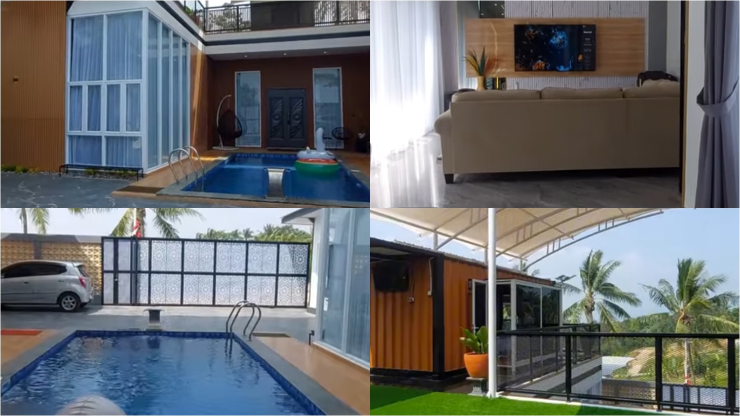 Villa Ummi penginapan unik di Bogor.