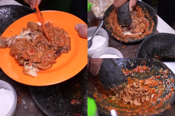 Kedai Sambal Cobek Bu Yudhi harganya murah dan langganan mahasiswa.