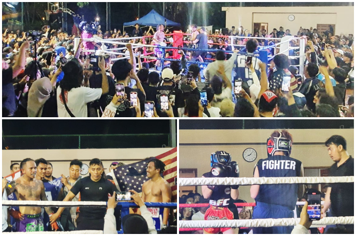 Brock Fight Club Volume 4 yang digelar area Tenis Klub Lakeside Bogor Raya.