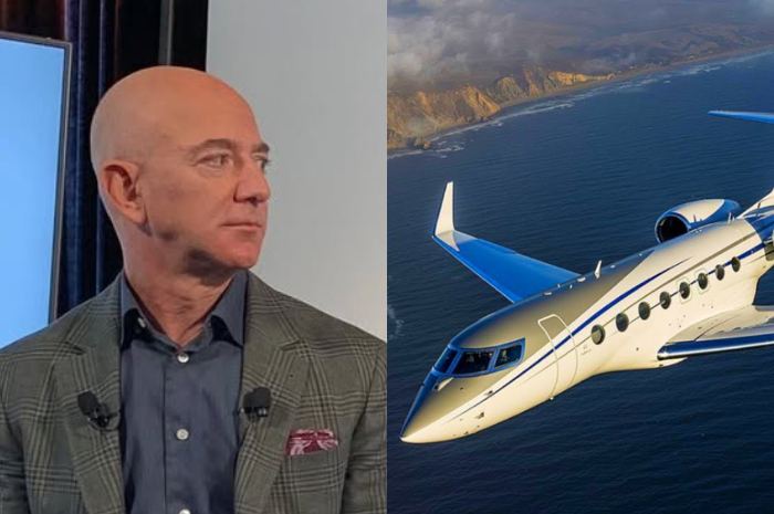 Jet pribadi milik Jeff Bezos, pendiri Amazon&nbsp;menghasilkan banyak emisi karbon.