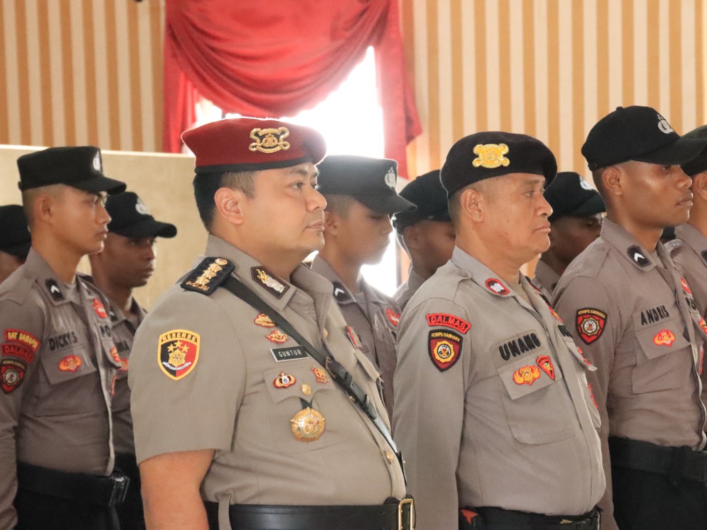 Upacara Penyerahan Jabatan Wakapolresta Bogor Kota.
