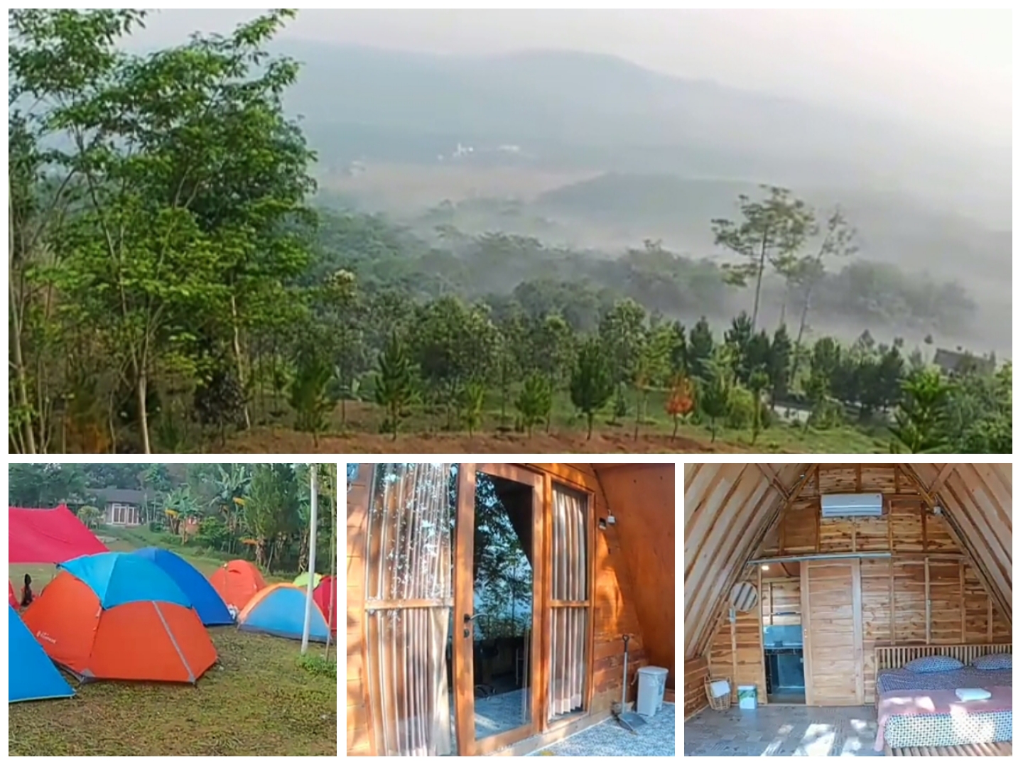 Tampilan Camping Ground De KBF Bogor.