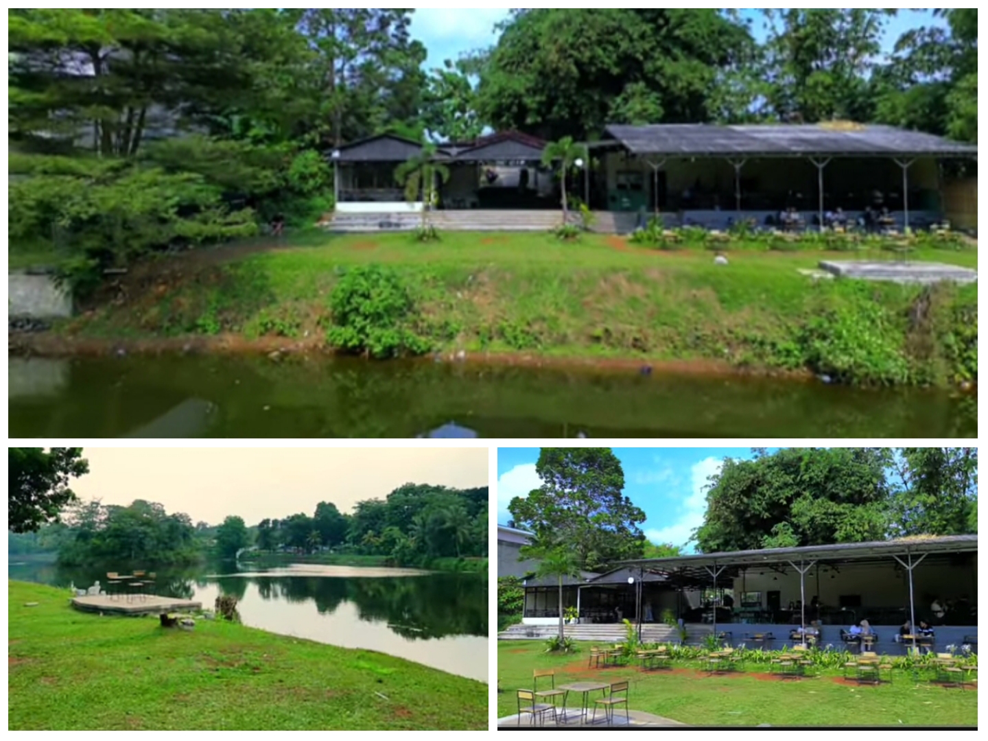View Cantik Cafe Hidden Gem Nuansa Lakeside Bogor.