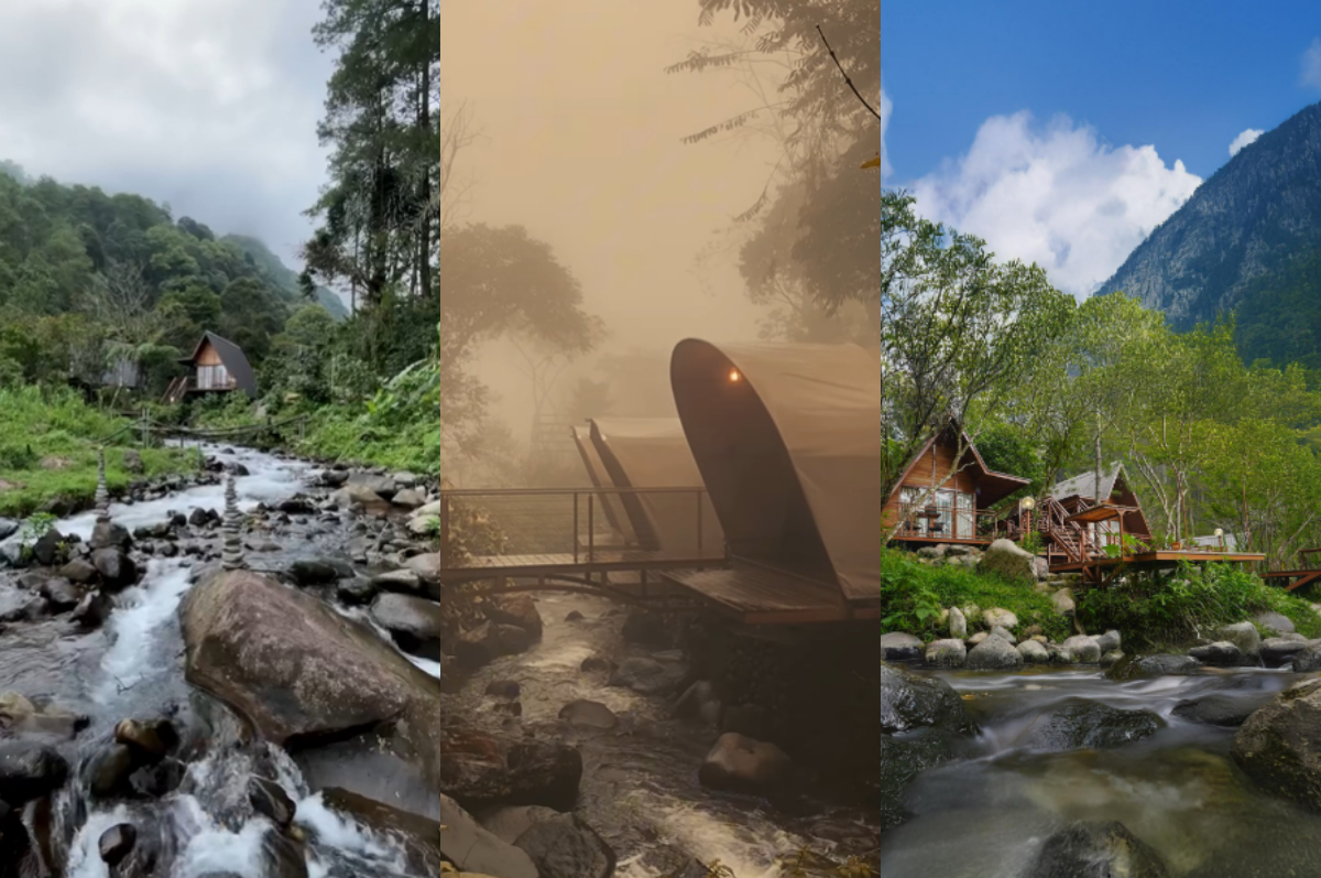 Wisata Taman Kopi Guntang di Bandung.