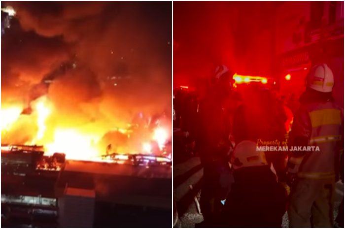 Kebakaran terjadi di Glodok Plaza, Rabu (15/1/2025) sampai Kamis (16/1/2025).