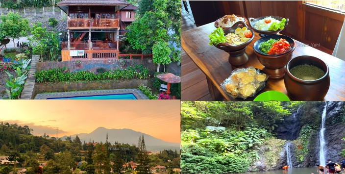 Staycation di villa murah Puncak Bogor dengan fasilitas super lengkap, dekat dengan Curug Cilember