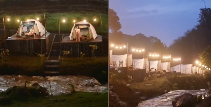 Camping syahdu di Gede Riverside Gunung Mas Puncak Bogor