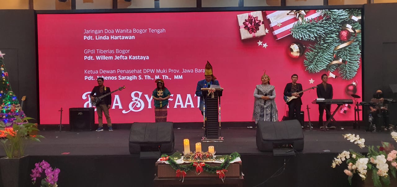 Perayaan Natal MUKI Kota Bogor.