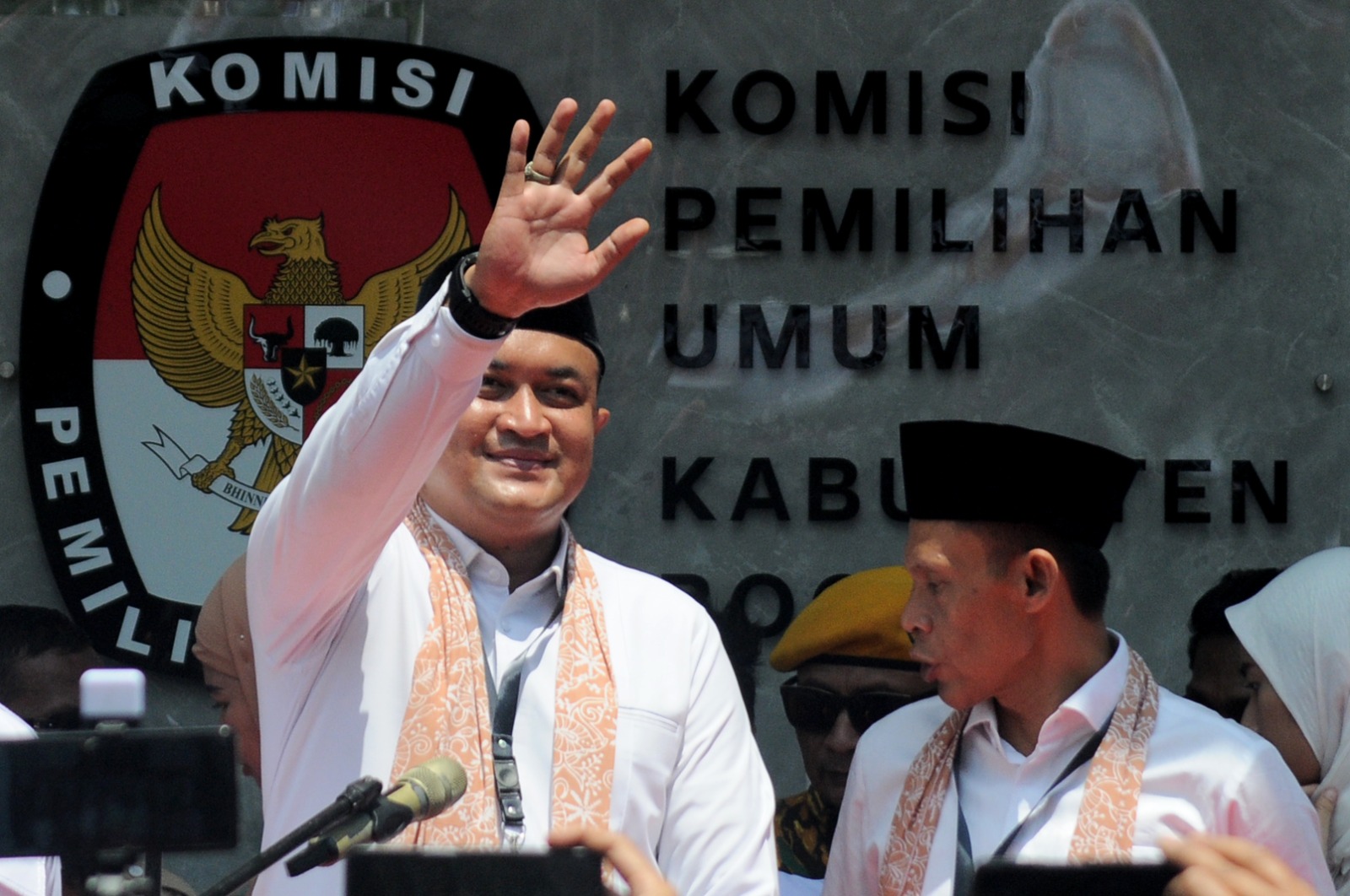 Bupati Bogor Terpilih dan Wakilnya, Rudy Susmanto dan Jaro Ade.