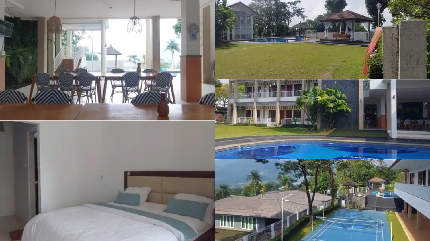 Villa Aurora cocok untuk kamu yang ingin mengadakan acara gathering di Bogor.
