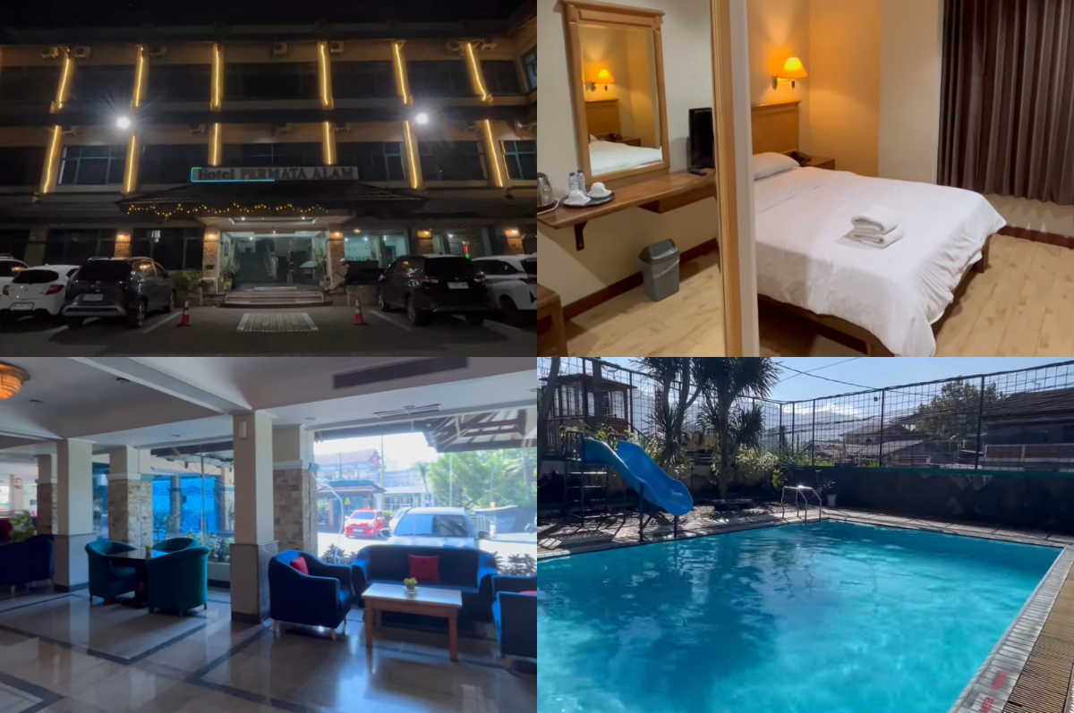 Suasana Hotel Permata Alam Puncak, Bogor.