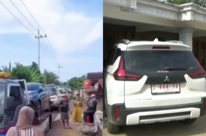 VIRAL : Warga Kampung Miliader di Desa Sumurgeneng, Tuban, Jawa Timur saat ramai-ramai beli mobil.