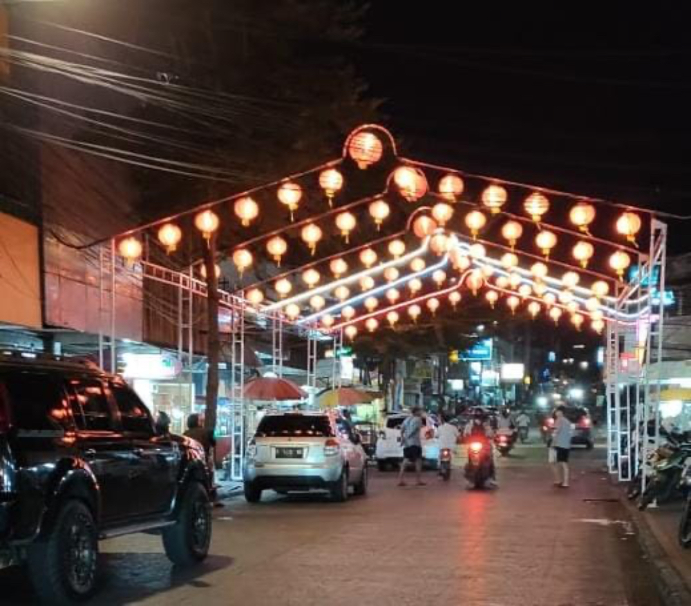 Ribuan lampion bakal dipasang di sepanjang Jalan Suryakencana menjelang Bogor Street Festival Cap Go Meh 2025.
