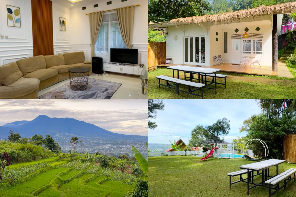 Suasana Villa Vanilla House, Bogor.