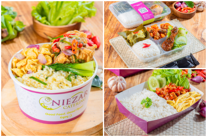 Beragam menu yang disajikan Niezar Catering dengan cita rasa autentik Indonesia.