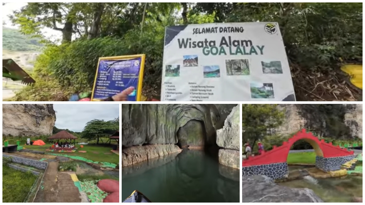 Goa Lalay Gunung Kapur Klapanunggal bisa dijadikan destinasi wisata alam.