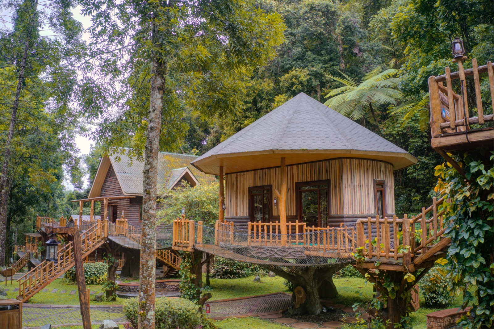 Suasana Safari Resort di Cisarua Bogor.
