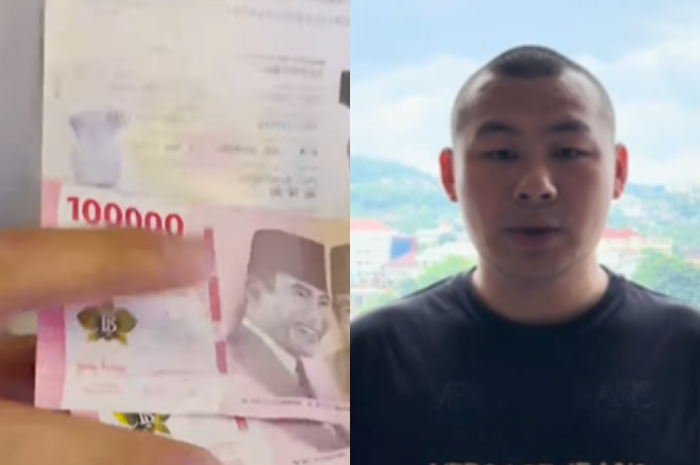 Warga negara China yang sempat viral karena memperlihatkan uang yang diselipkan di paspor saat berkunjung ke Indonesia minta maaf.