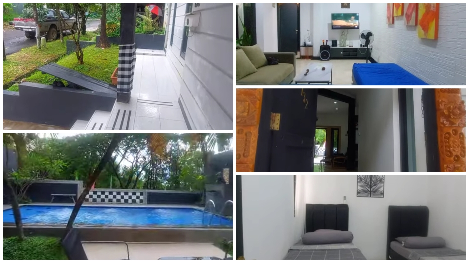 Villa Wanara Sentul Bogor pilihan menginap yang nyaman dan asri.