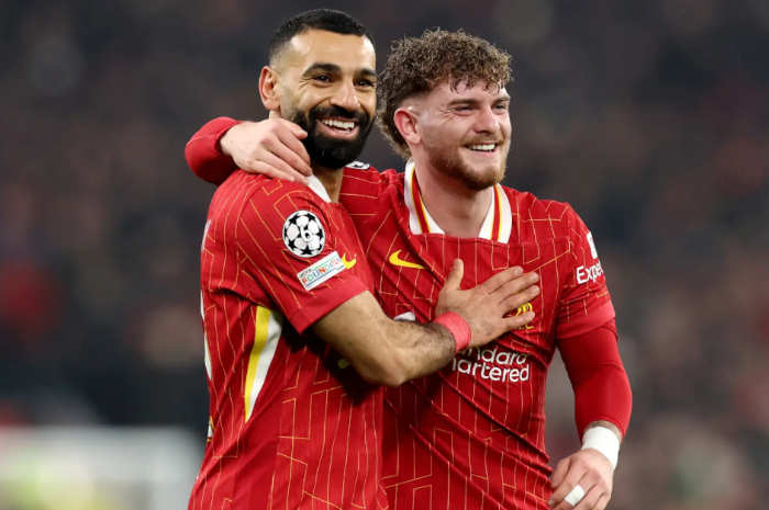 Mohamed Salah dan Harvey Elliott pencetak gol kemenangan Liverpool atas Lille.