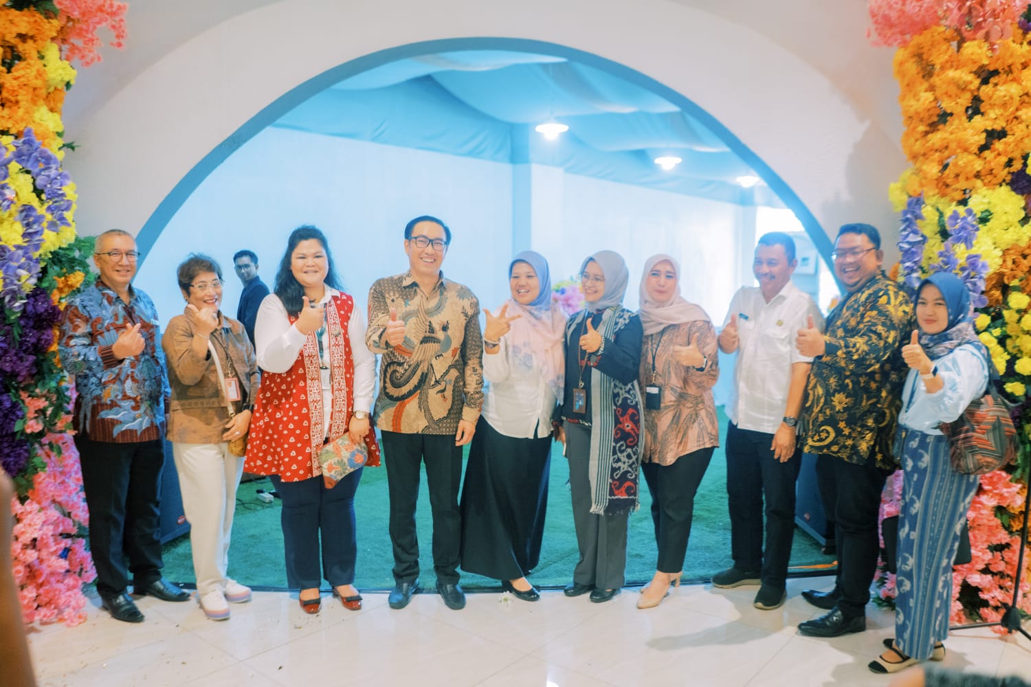 Peresmian Harris CCM Wedding Gallery di Lantai 1 Cibinong City Mall 2, pada Rabu (22/1/2025).