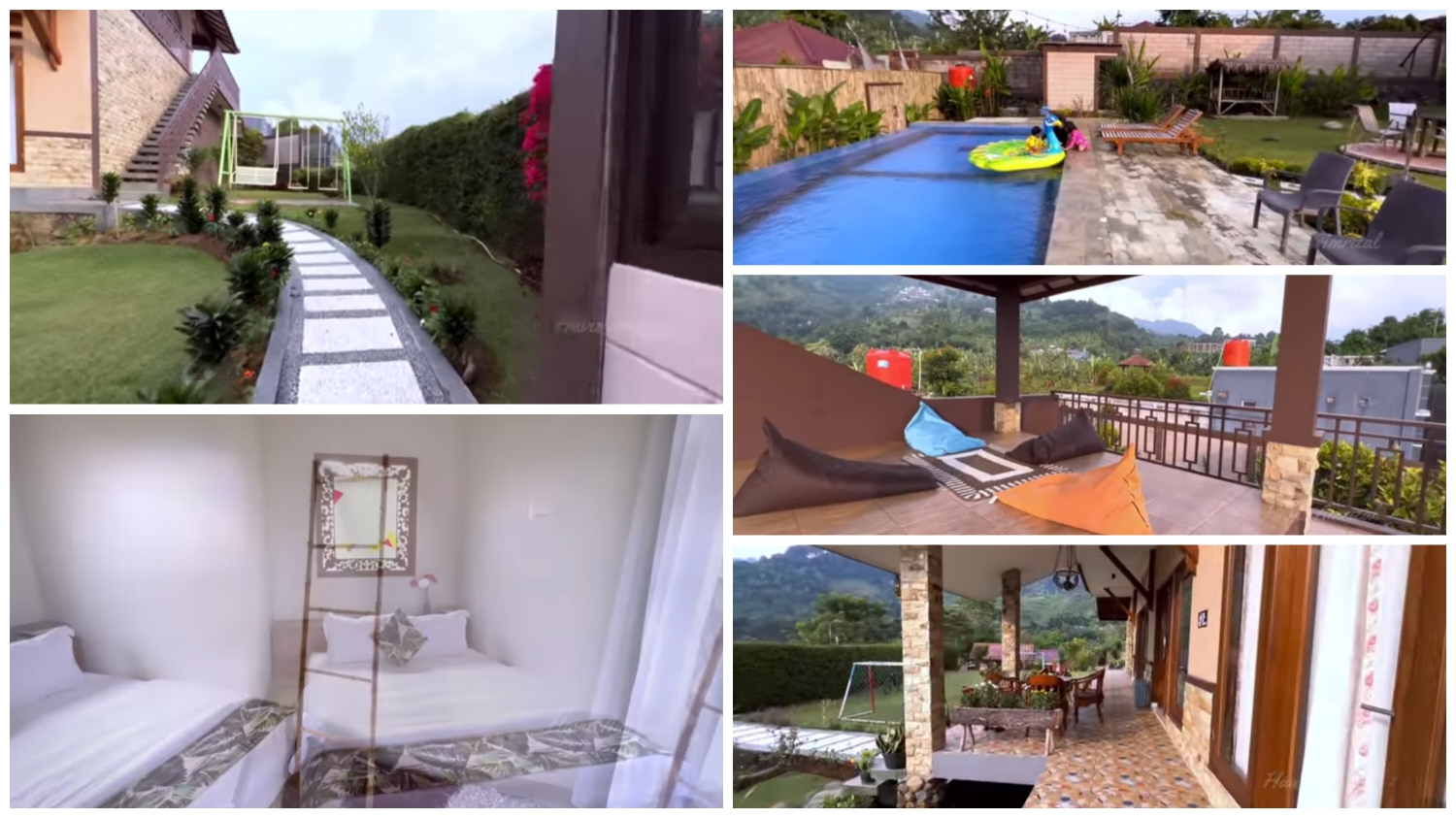 Villa Fossil cocok sebagai tempat staycation bareng keluarga di Bogor.