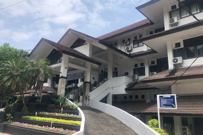 Gedung Dinas Pendidikan (Disdik) Kota Bogor di Jalan Pajajaran.